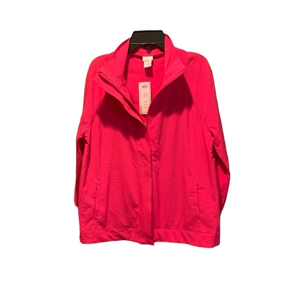 Chico's Zenergy Neema Jacket in Haute Pink Chico's Size 0 US Small NWT - Picture 1 of 7